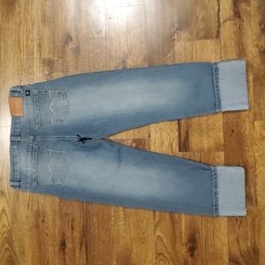 Girls Lucky Brand Dylan Boyfriend crop jeans size 12